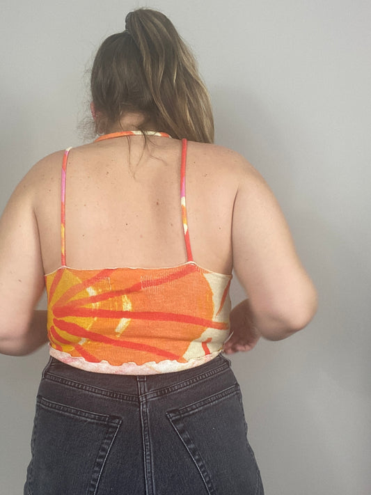 One of a Kind - Sunset Print Tank Top