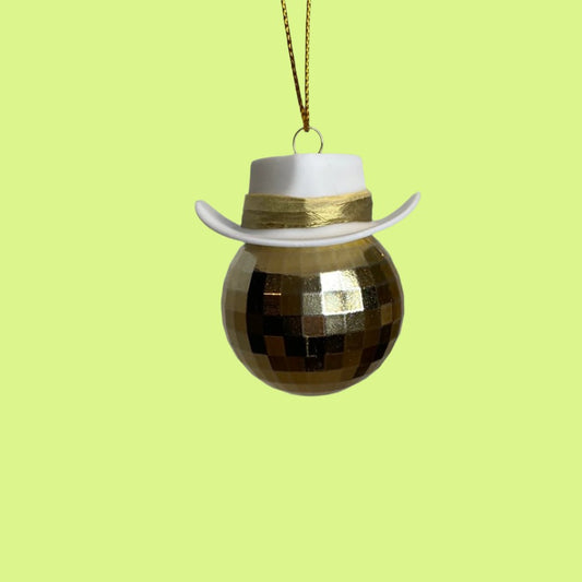 Disco Cowboy Ornament